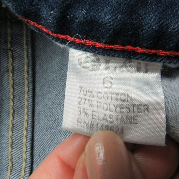 L&B Skinny Leg Jeans Women's Size 6 Medium Wash Blue Denim 32X30.5 - Picture 4 of 11